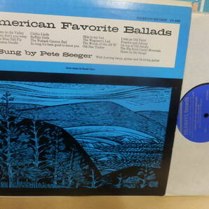 LP3枚;ピート・シーガー [American Favorite Ballads][Pete Seeger sings Amrican Ballads][greatest hits]の画像3