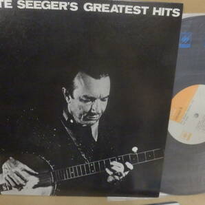 LP3枚;ピート・シーガー [American Favorite Ballads][Pete Seeger sings Amrican Ballads][greatest hits]の画像7