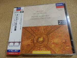 2CD「モーツァルト;オルガン作品集/ハーフォード,トロッター,他」