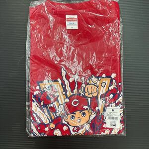 未開封品 広島 カープ 2018 ビールかけ Tシャツ SIZE:M セリーグ優勝　②