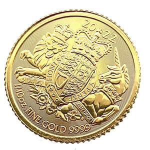 エリザベス2世 ソブリン ピエフォー 金貨 即位70周年記念 2022年 10ポンド 3.1g 1/10オンス 純金 K24 コレクション