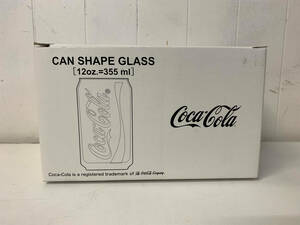 ［レア！］コカ・コーラ CAN SHAPE GLASS 355ml グラス 缶型 5個入り 管理STHR