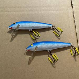 送料無料　中古　ラパラ RAPALA カウントダウン　CD9 9cm　口紅　腹巻　オレンジ系　2個