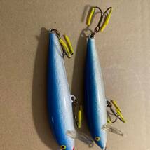 送料無料　中古　ラパラ RAPALA カウントダウン　CD9 9cm　ブルー系　2個_画像3