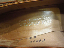 ビンテージ70's●Nordstromヌバックパンプス茶size 8N●230709i2-w-pmp-24cmレザー靴ブラウンレトロヒール_画像8