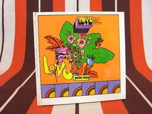 ビンテージ70's●ピーターマックス絵本LOVE D●230731i13-otclctサイケアートPeter Max