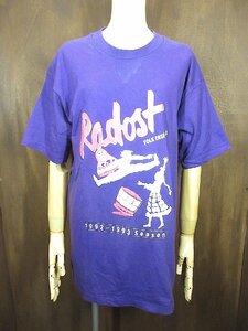 ビンテージ90’s●The Radost Folk Ensemble Tシャツ紫size M●230720p1-m-tsh-otメンズ古着1990