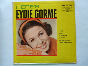 VOCAL■イーディ・ゴーメ / EYDIE GORME■HERE'S EYDIE GORME