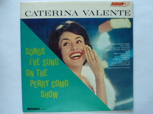 ★VOCAL■カテリーナ・ヴァレンテ / CATERINA VALENTE■SONGS I'VE SUNG ON THE PERRY COMO SHOW ■JOHNNY KEATING