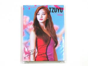 送無) TWICE/トゥワイス TZUYU ツウィ★折りたたみ MEMO BOOK メモ帳 新品 FY