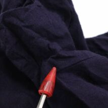TSUMORI CHISATO ツモリチサト 春夏 刺繍 レース♪ 透け感 半袖 バンドカラー シャツ ワンピース Sz.2　レディース 日本製　K3T00022_7#D_画像10