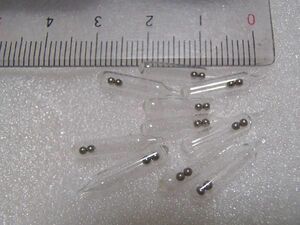 フライ グラスラトル Glass RATTLES 3x18mm 10個 ワーム