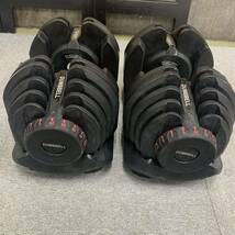 ★DUMBBELL ダンベル 可変式ダンベル アジャスタブルダンベル 5kg〜40kg 2個セット_画像3