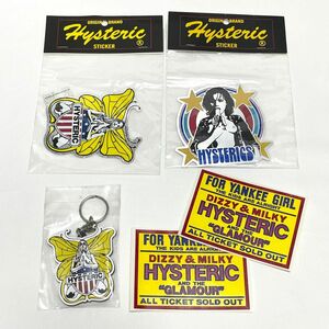 HYSTERICGLAMOUR ヒステリックグラマー　キーホルダー　ステッカー　ロゴステッカー