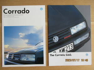 VW Corrado G60/VR6 カタログ2SET