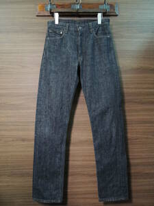 ★ 90S OLD 美品 リーバイス LEVI'S 1998年 極東製 505-0900 先染め ブラック デニム パンツ ジーンズ W31 505 90'S オールド VINTAGE