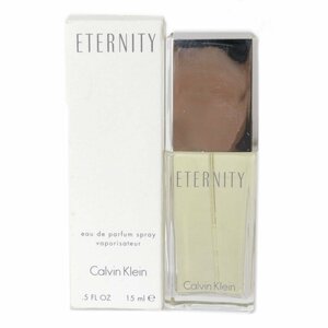 【中古】 Calvin Klein カルバンクライン ETERNITY エタニティ 香水 EDP オーデパルファム 15ml NT Bランク