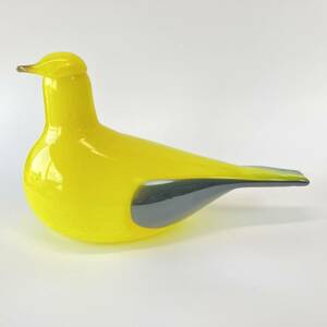 【美品】オイバトイッカ イッタラ バード iittala Oiva Toikka Bird 「Golden Oriole」ニシコウライウグイス ヌータヤルヴィ　北欧　1994年