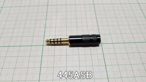 管理番号＝3D065　　自作用4.4mm　5極バランスプラグ　445ASB