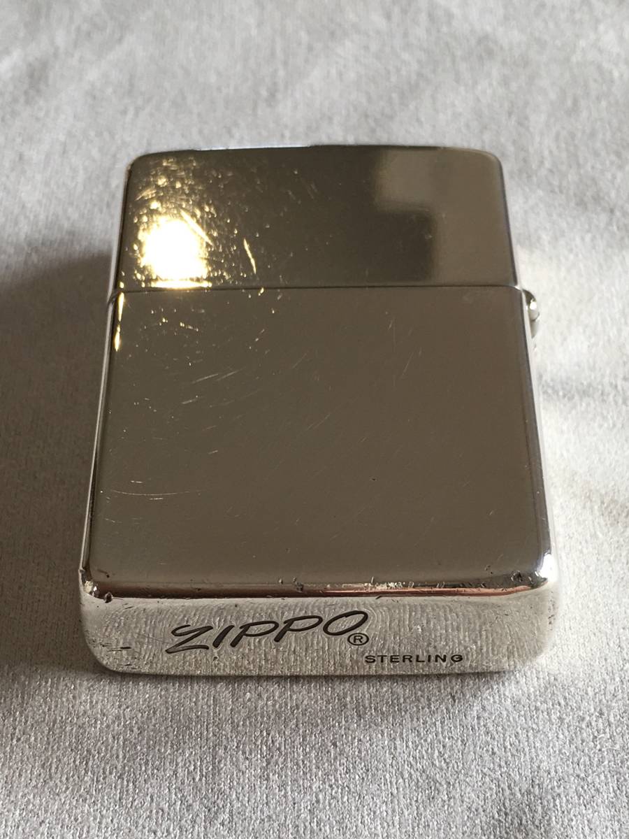 1980年代 ZIPPO Sterling Silver ジッポスターリングシルバー LA購入品
