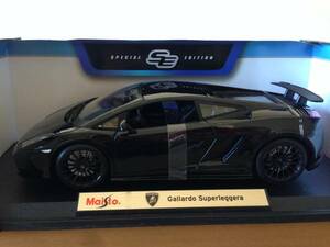  last Maisto Maisto 1/18 Gallardo Superleggera black Lamborghini 