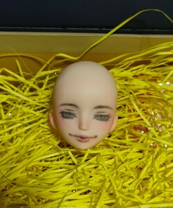Art hand Auction Custom Doll Head Obitsu 23 Whitey, doll, Character Doll, Custom Doll, parts
