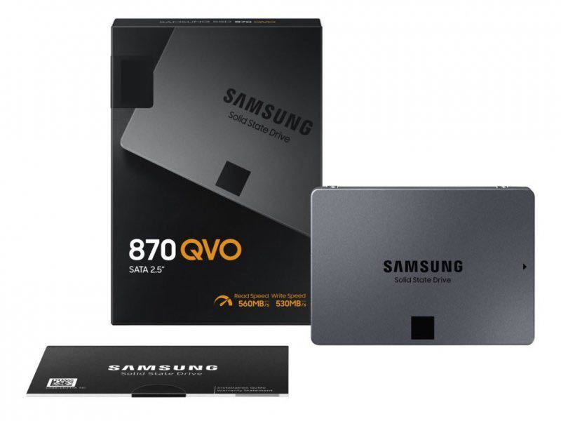 新品] SSD 8TB◇Samsung 870 QVO（MZ-77Q8T0B/IT）◇SATA 内蔵用2.5