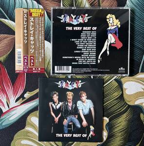 STRAY CATS 帯付CD VERY BEST OF .. ロカビリー ストレイキャッツ