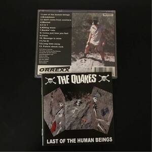 QUAKES CD LAST OF THE HUMAN BEINGS サイコビリー ロカビリー