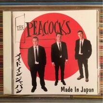 The Peacocks 国内CD Made In Japan .. 22曲入り Red Sun収録 ロカビリー サイコビリー_画像1