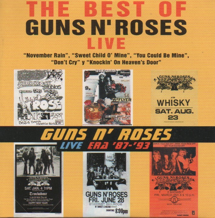 GUNS N´ ROSES LIVE ERA ´87-´93 ライブエラ-