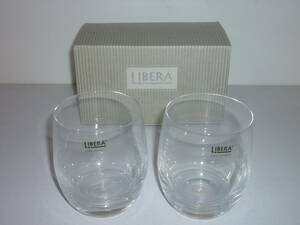 50423-1　LIBERA　ECHO　300ml　ウイスキーゴブレット　2個入　リベラ　ボヘミア　クリスタルグラス