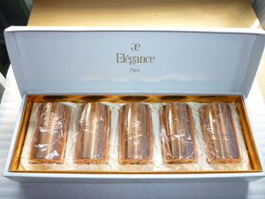 Elegance　Paris　エレガンス　タンブラー　5P　ET-214