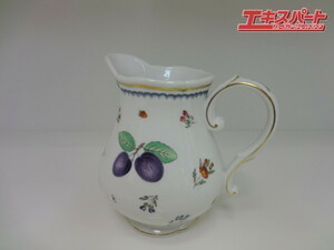 美品 リチャードジノリ イタリアンフルーツ ピッチャー H15.5cm 箱無し 洋食器 公田店