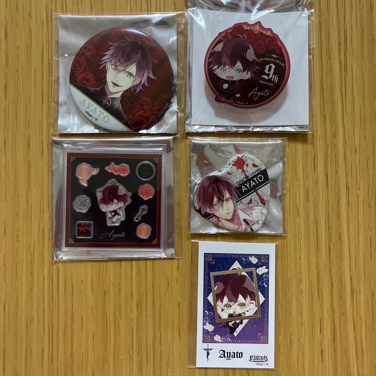 逆巻 カナト DIABOLIK LOVERS Dark Night Priest アクリルブロック 他