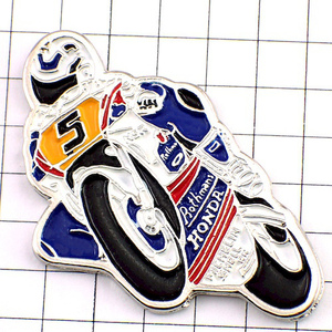  pin badge * Rothmans two wheel Honda 5 bike * France limitation pin z* rare . Vintage thing pin bachi