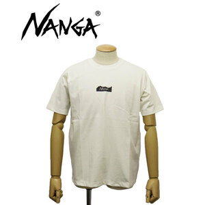 NANGA (ナンガ) NW2211-1G208 ECO HYBRID MT LOGO TEE エコハイブリッド マウントロゴ Tシャツ WHITE L N010