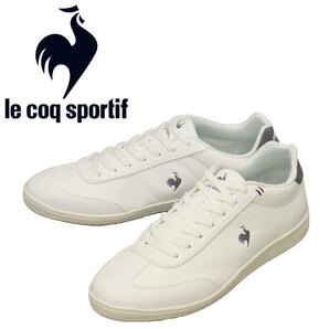 le coq sportif (ルコック スポルティフ) QL1VJC11WG GARE II ガレ2 スニーカー ホワイト／グレー LE043 約26.5cmの画像1