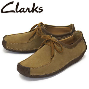 Clarks (クラークス) 26118170 Natalie ナタリー メンズ スエードシューズ Oakwood Suede CL073 UK7-約25.0cm