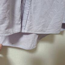 90s ポロ ラルフローレン Big Shirt ビッグ シャツ ビッグポロ オックスフォード ボタンダウン シャツ 半袖 パープル マルチポニー刺繍ロゴ_画像10