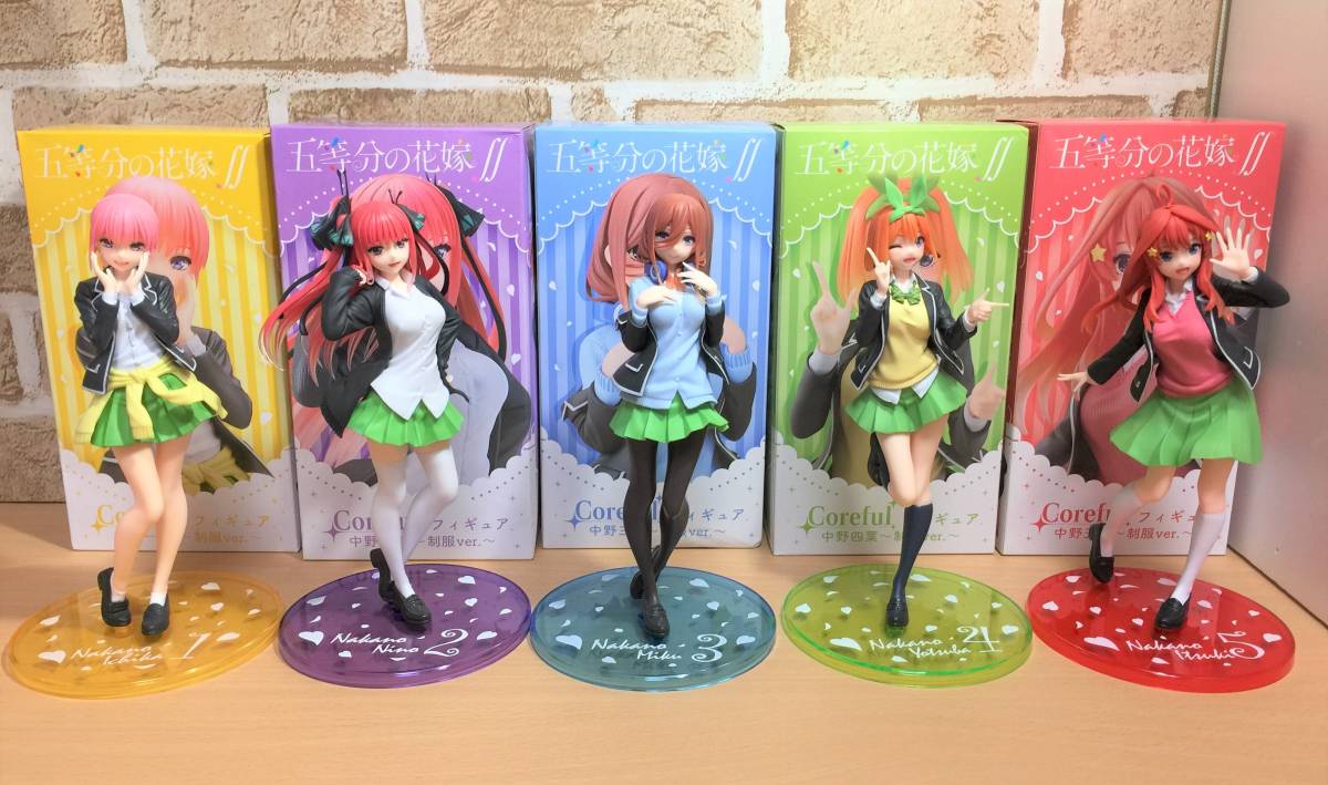 未開封フィギュア中野三玖五等分の花嫁∬ Coreful フィギュア中野三玖