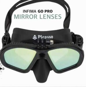 Picasso infima GoPro ミラーレンズ　新品　ピカソ　ゴープロマウント付き