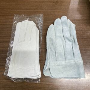 皮手袋 作業手袋 作業用 2双　新品　倉庫保管品