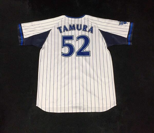 横浜DeNAベイスターズ ホーム レプリカ ユニフォーム #52 多村仁志 Lサイズ 即決 多村