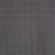 古着 大きいサイズ HARBOR BAY 100%ポリエステル 半袖ボックスシャツ メンズUS-2XLサイズ チェック柄 墨黒 ブラック系 tn-1839n_画像7