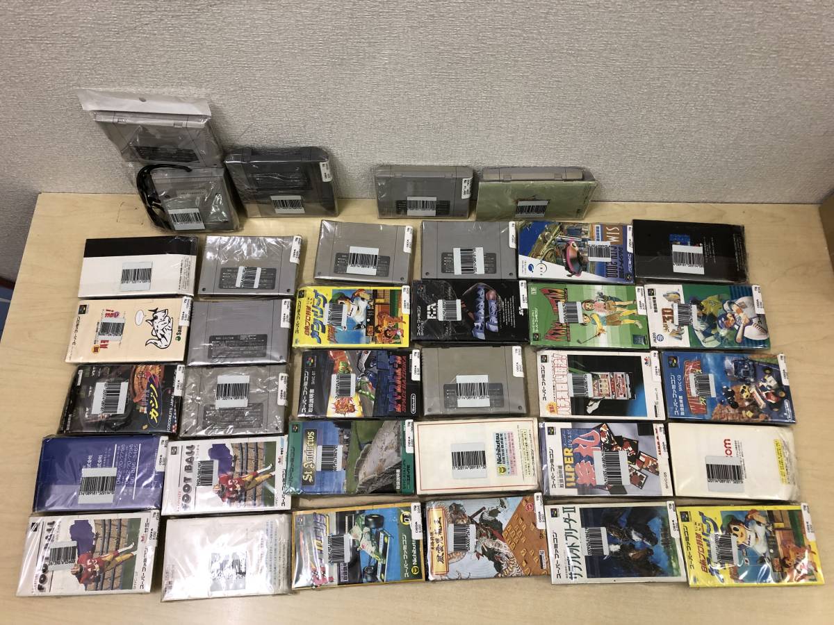 中古 箱説なし】スーパーファミコンソフト まとめ売り 34本セット