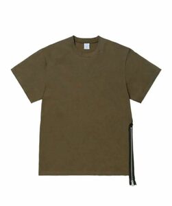 【MISTERGENTLEMAN】SIDE ZIP BIG TEE