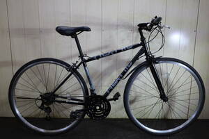  popular beautiful goods!OTOMO oo tomo made NEXTYLE(nek style ) 700C Shimano 21 speed 440mm cross bike BLACK