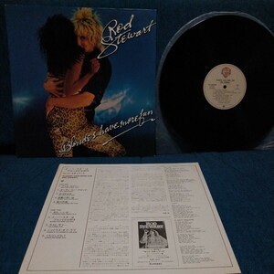 【3000円以上購入で1枚プレゼント！】　LP005 ロッドスチュワートROD STEWART スーパースターはブロンドがお好き Blondes Have More Fun 