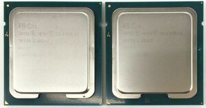 【2枚セット】Intel CPU XEON E5-1428L V2 2.20GHz SR1B9 ソケット FCLGA1356 サーバー用 BIOS起動確認【中古品】【送料無料】